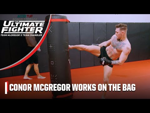 The Ultimate Fighter Bonus Footage: Conor McGregor works with a heavy bag | ESPN MMA