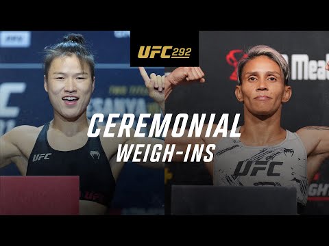 UFC 292: Ceremonial Weigh-In