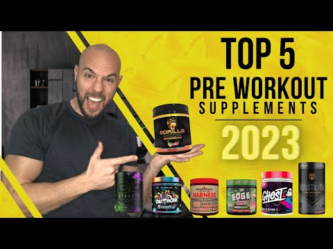 TOP 5 PRE WORKOUT SUPPLEMENTS 2023