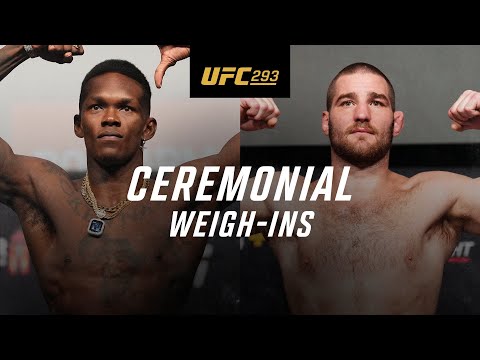 UFC 293: Ceremonial Weigh-In