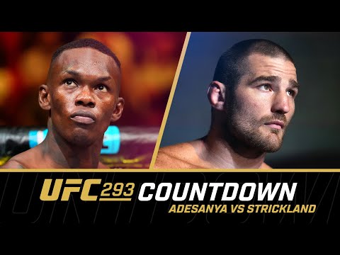 ADESANYA vs STRICKLAND | UFC 293 Countdown