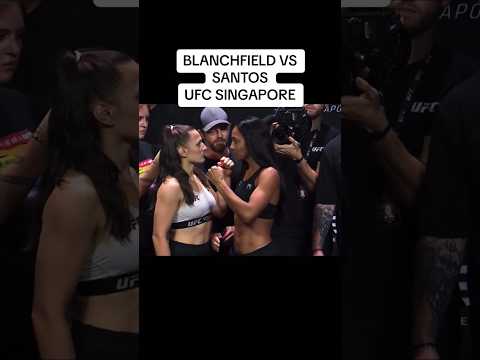 Erin blanchfield vs taila santos ufc singapore #shorts #ufc #ufcsingapore #fight #highlights #mma