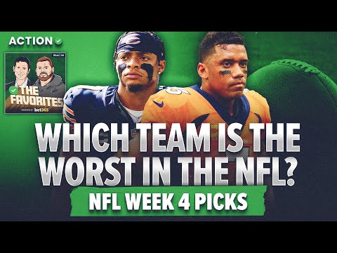 Chicago Bears or Denver Broncos: Which NFL Team is Worse? NFL Week 4 Odds & Picks | The Favorites