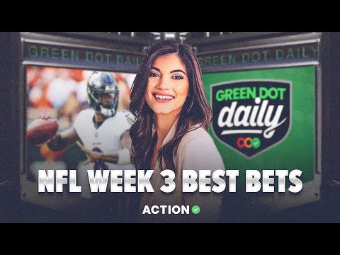 Can Baltimore Ravens & Washington Commanders Stay Undefeated? NFL Week 3 Best Bets | Green Dot Daily