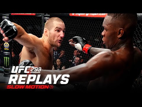 UFC 293 Highlights in SLOW MOTION!