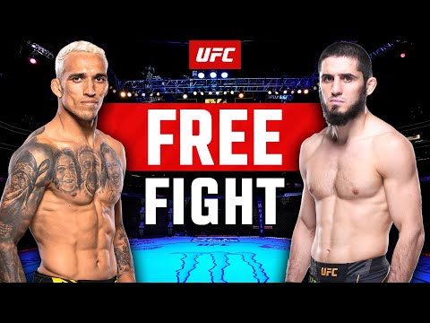 Charles Oliveira vs Islam Makhachev | FREE FIGHT | UFC 294