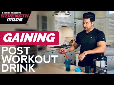 Post Workout Drink for Gaining Strength | STRENGTH MODE by Guru Mann