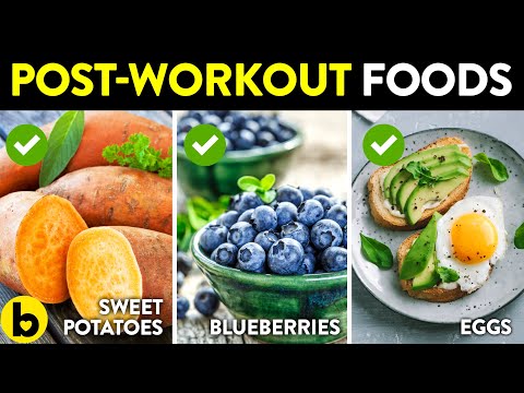 9 Foods You Need To Eat After Exercising | Post-Workout Foods | Muscle Recovery Foods