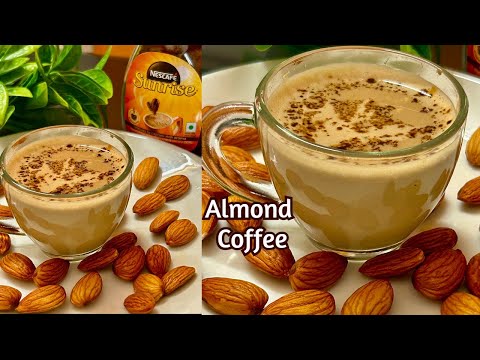 Almond coffee -How To Make Almond Coffee/Instant Coffee /Healthy Morning Coffee /Weightgain coffee