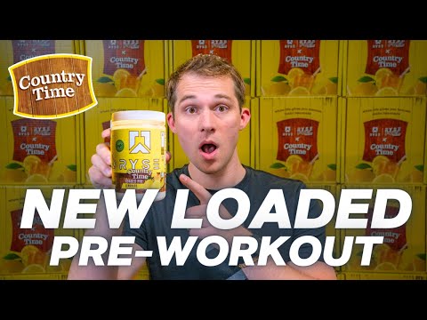 Country Time Pre-workout! | RYSE Supplements New Loaded Formula