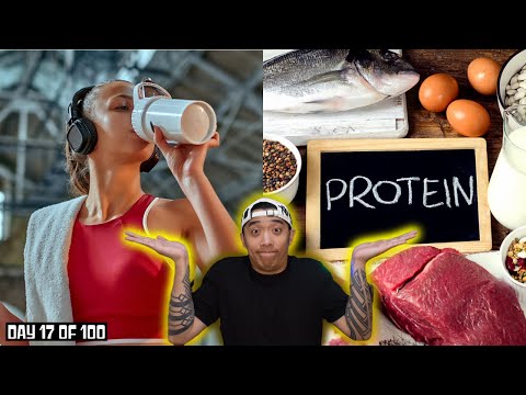 TAKE PROTEIN AFTER YOUR WORKOUT! DAY 17 OF 100