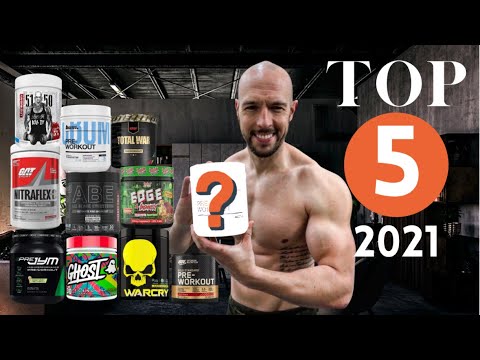 TOP 5 PRE WORKOUT SUPPLEMENTS 2021