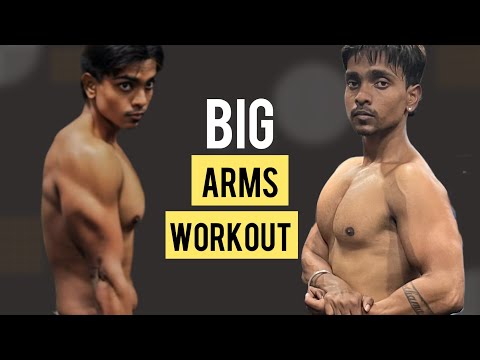 How To Get Bigger Arms | Low budget pre workout drink