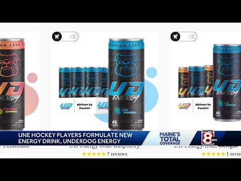 Maine hockey players hope to change the energy drink market