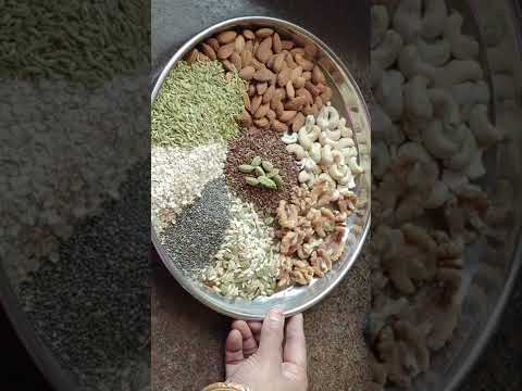 25 seconds Homemade Protein Powder | प्रोटीन पाउडर #shorts #proteinpowder #nh_with_rekha