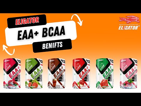 Boost Your Performance: Eligator EAA Plus BCAA, Glutamine Support & BCAA Powder