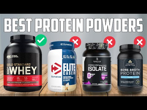 Top 6 Best Protein Powders 2024 [don’t buy one before watching this]