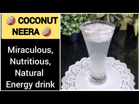 Coconut Neera | Best Electrolytes-Filled Natural Energy Drink for Iftar | Post Workout Energy Drink