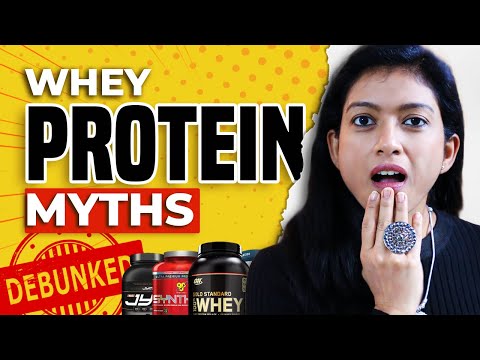 12 Whey Protein Lies You NEED to Stop Believing | Whey Protein Myths DEBUNKED @RashmiCherian