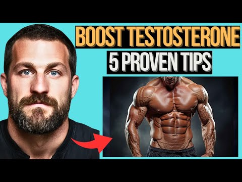 BOOST Testosterone NATURALLY Using these 5 PROVEN Tips! Neuroscientist Andrew Huberman