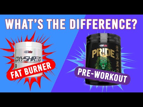 What is the Difference between Pre-Workout and a Fat Burner?