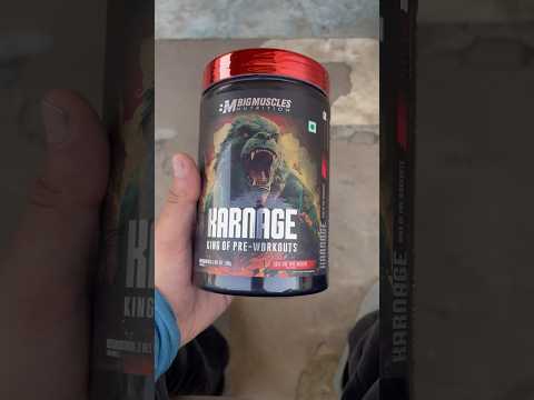 Bigmuscles Nutrition Pre Workout Karnage Review After 1 month #bigmusclesnutrition #preworkout