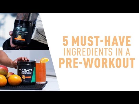 5 Must-Have Ingredients in Your Pre-Workout Supplement