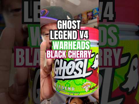 Ghost Legend Black Cherry Warheads v4 REVIEW #ghostlifestyle #preworkout #fitness