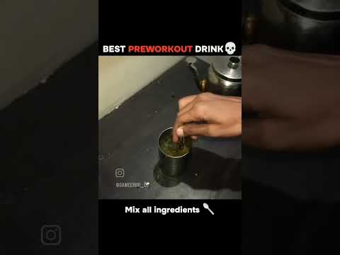 Most dengerous pre-workout drink ever 💪💪♾️#gymroutine #gymworkout #gym #gymplan #homeworkout