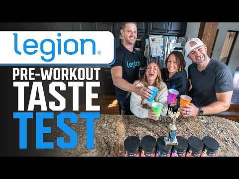 Legion Pre-Workout Taste Test! Which Flavor is the Best? | Garage Gym Reviews