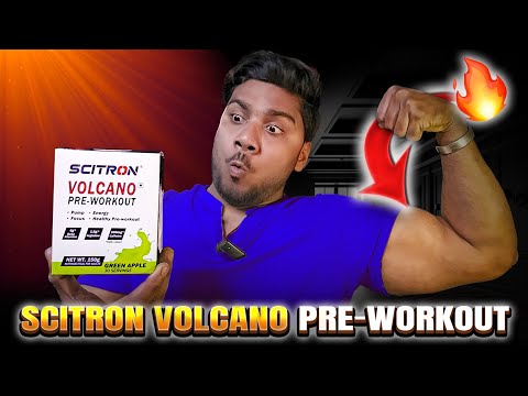 SCITRON Volcano Pre-Workout | Honest Review |