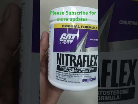 NITRAFLEX ONE OF THE BEST PRE WORKOUT 💪💪💪 #protein #sports #preworkoutsupplements #fitness #pack
