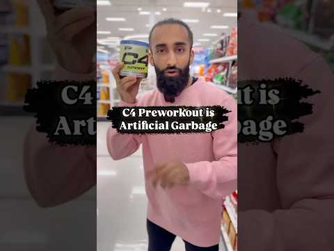 C4 Preworkout is Artificial Garbage #preworkout #justingredients