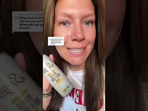 When your protein shake is also your pre-workout… yeah, I’m listening 👀 20g protein, caffeine, no