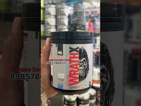 MUSCLE BLAZE WRATHX #preworkout #supplements #fitnessbooster #fitnessnutrition