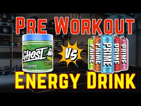What's BETTER for Gym GAINS | Pre Workout vs Energy Drinks