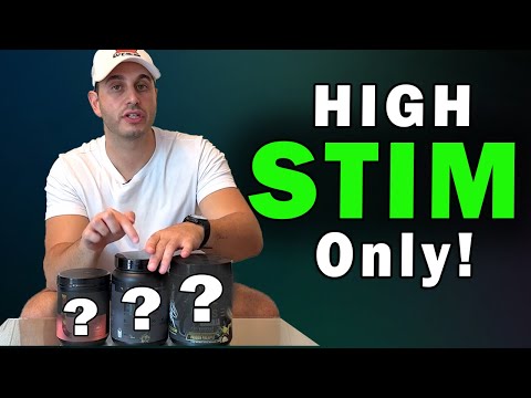 Best High Stim Pre-Workouts (350mg+ Caffeine) — Tested & Ranked