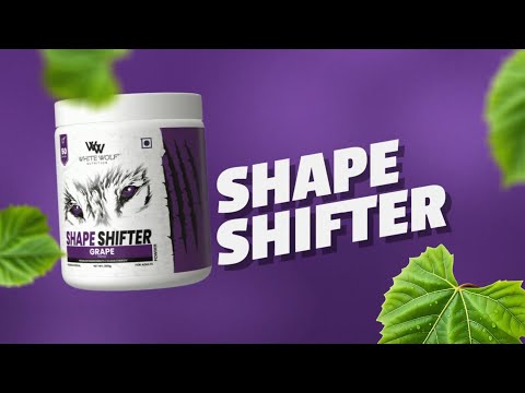 White Wolf Shape Shifter Grape | 2-in-1 Pre-Workout + Fat Burner | Energy • Focus • Fat Loss