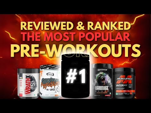 Top 5 Pre-Workouts in India 2025 | Best Pre Workout Supplements for Energy & Focus 💪 | Fitnesstack