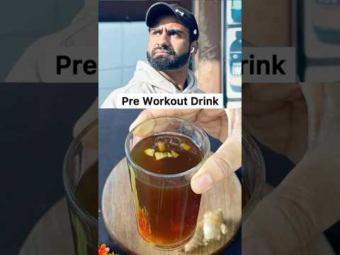 Pre Workout Drink By Nitesh Soni #shorts #trending #viralvideo #recipe #preworkout #food #cooking