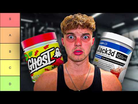 Ranking EVERY Pre-Workout (WORST to BEST)